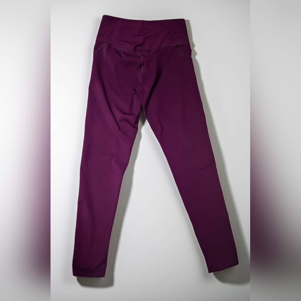 Girlfriend Collective Compressive Full Length Legging Sz M Plum - Picture 2 of 4